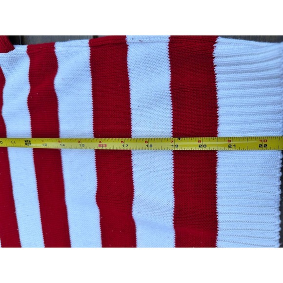 Vintage 80s Signal Sweaters American Flag Knit Patriotic Stars Stripes USA‎ - Picture 7 of 8
